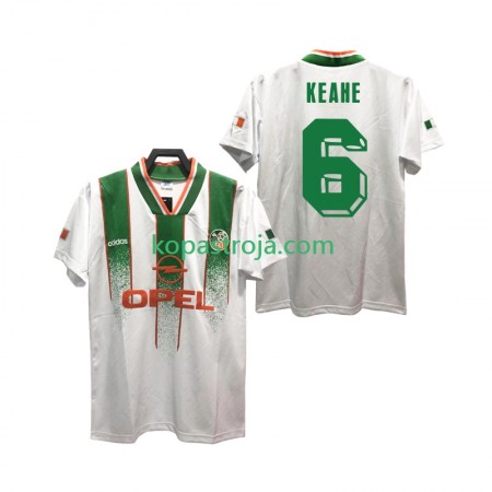 Billiga Fotbollströjor Irland KEAHE 6 Retro Borta tröja 1994 Kortärmad